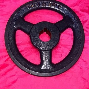 Vintage New Old stock Pulley 31kg Browning Round lifting weight pulley